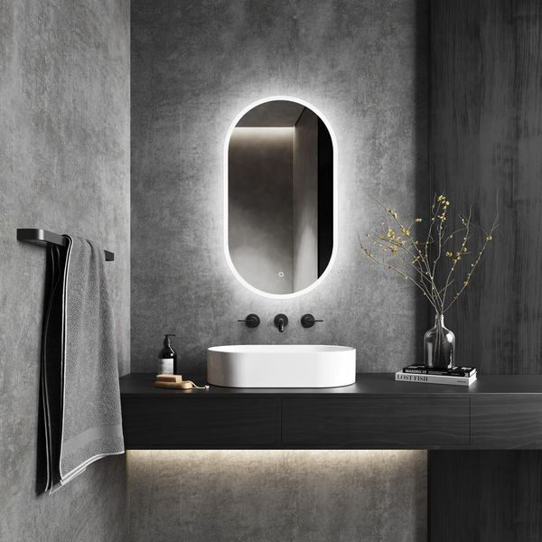 Зеркало BARETO с LED-подсветкой + сенсорное управление 2791 фото