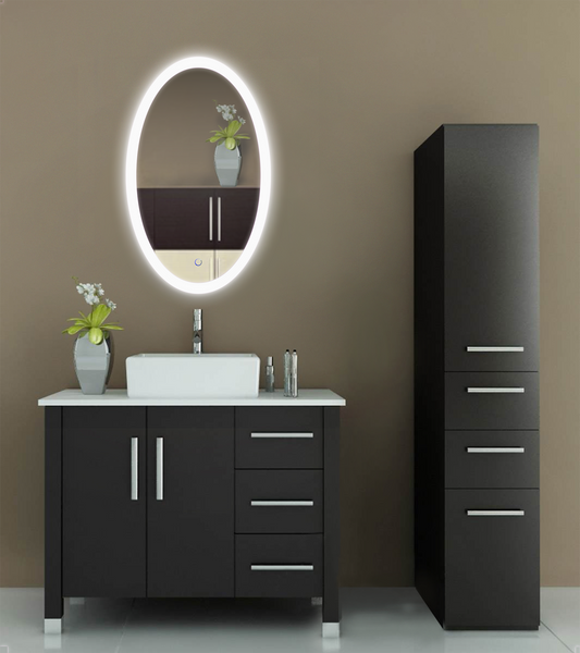Зеркало CASSO с LED-подсветкой + сенсорное управление 2803 фото