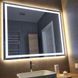 Зеркало KIMA с фронтальной и фоновой LED-подсветками 15336 фото 2