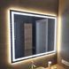 Зеркало KIMA с фронтальной и фоновой LED-подсветками 15336 фото 1
