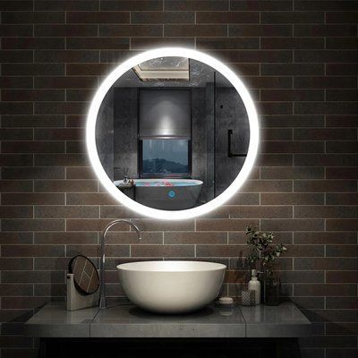 Дзеркало ROSTA з LED-підсвіткою + сенсорне керування 2482 фото