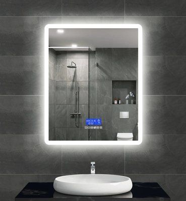 Зеркало NORA с LED-подсветкой + сенсорное управление + мультимедиа с Bluetooth + подогрев 2306 фото